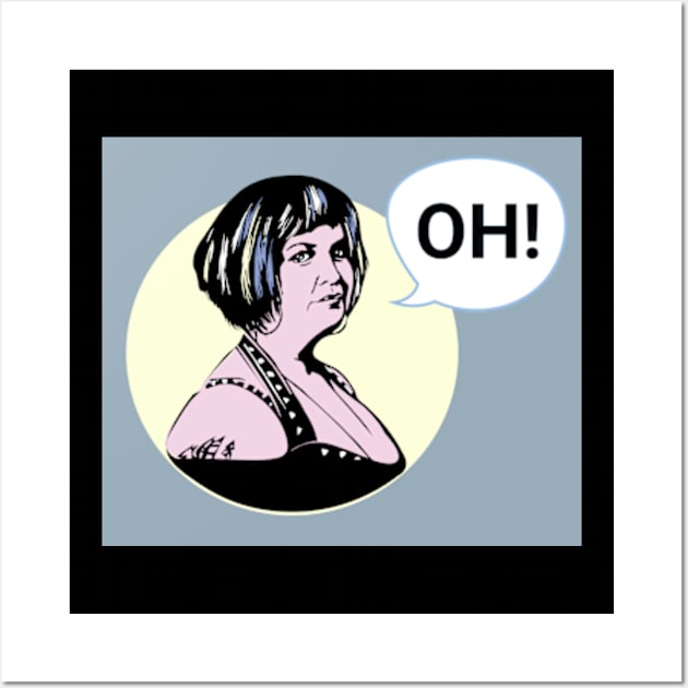 Gavin and Stacey Pop Art 'Oh!' Wall Art by Gallery XXII